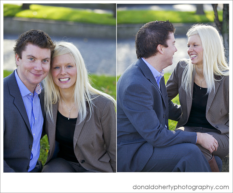 Belfast Castle Engagement Wedding Photo 1